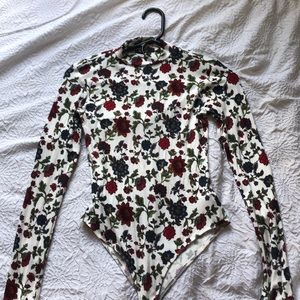 Forever21 MockNeck Bodysuit
